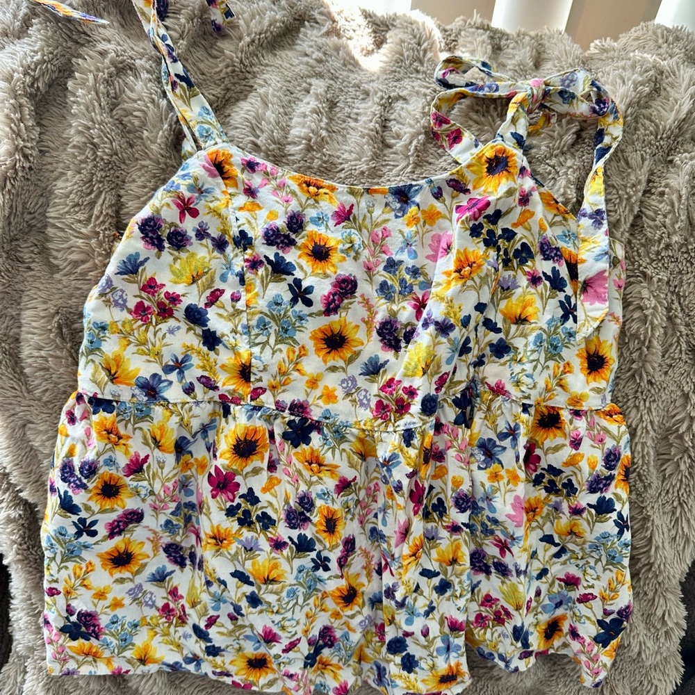 Old Navy Floral Tank Top